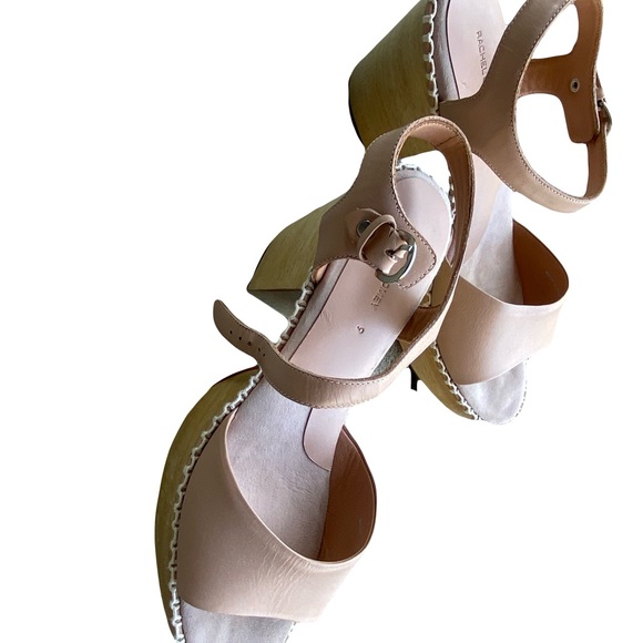 Rachel Comey Tan Wedge Sandals - Picture 1 of 10